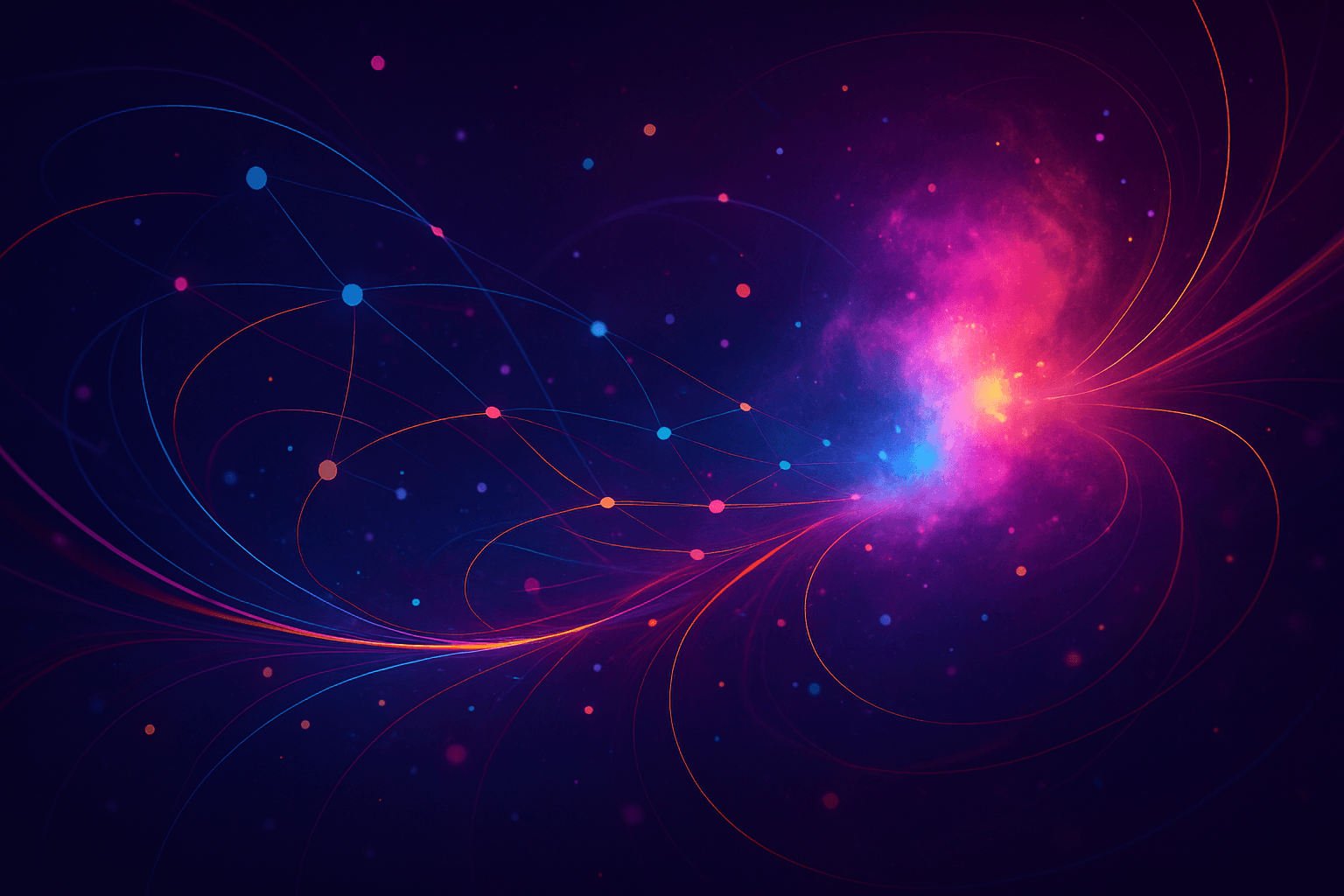 Nebula-inspired background